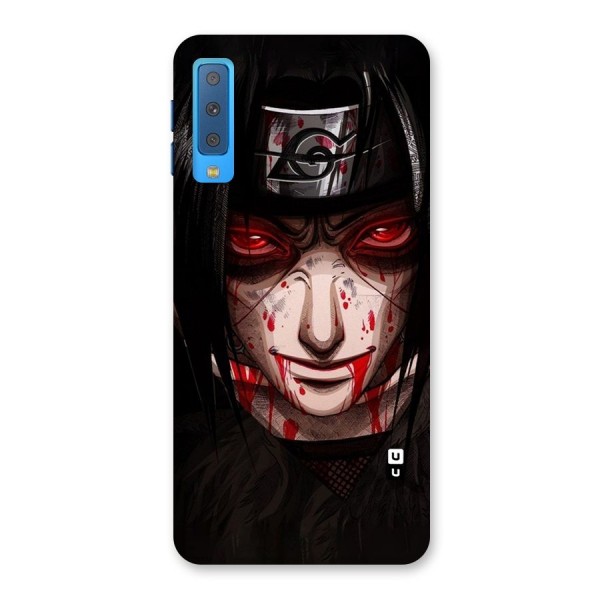 Itachi Uchiha Red Eyes Back Case for Galaxy A7 (2018)