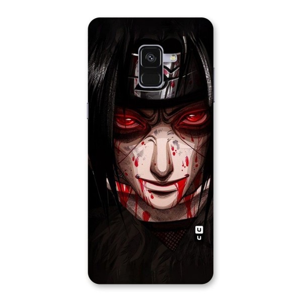 Itachi Uchiha Red Eyes Back Case for Galaxy A8 Plus