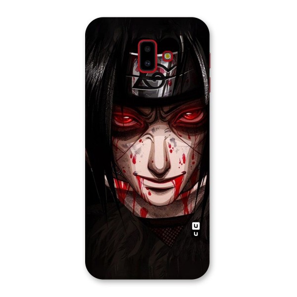 Itachi Uchiha Red Eyes Back Case for Galaxy J6 Plus