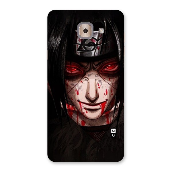 Itachi Uchiha Red Eyes Back Case for Galaxy J7 Max