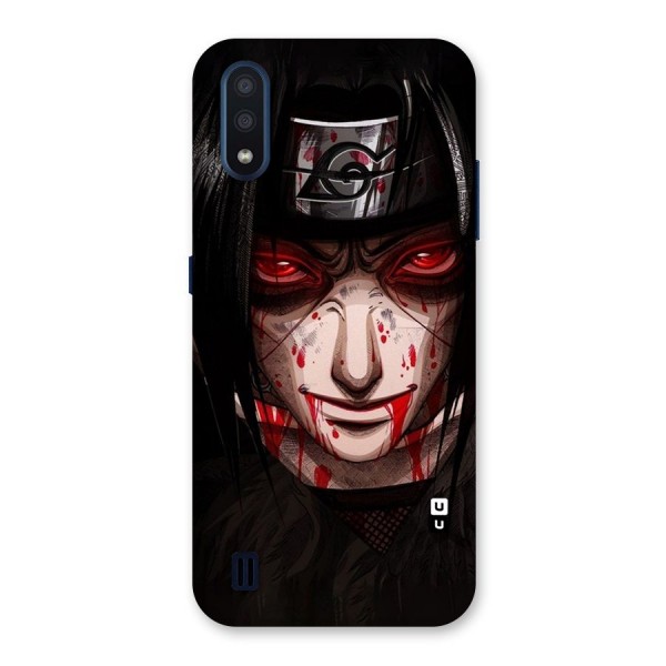 Itachi Uchiha Red Eyes Back Case for Galaxy M01