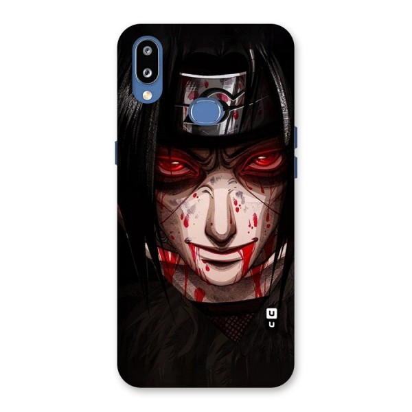 Itachi Uchiha Red Eyes Back Case for Galaxy M01s