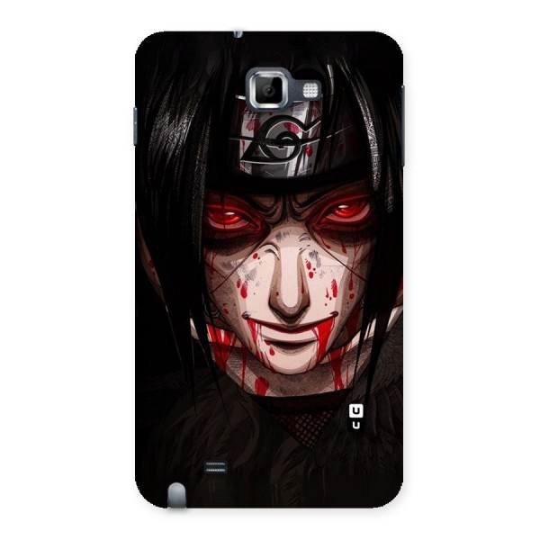 Itachi Uchiha Red Eyes Back Case for Galaxy Note