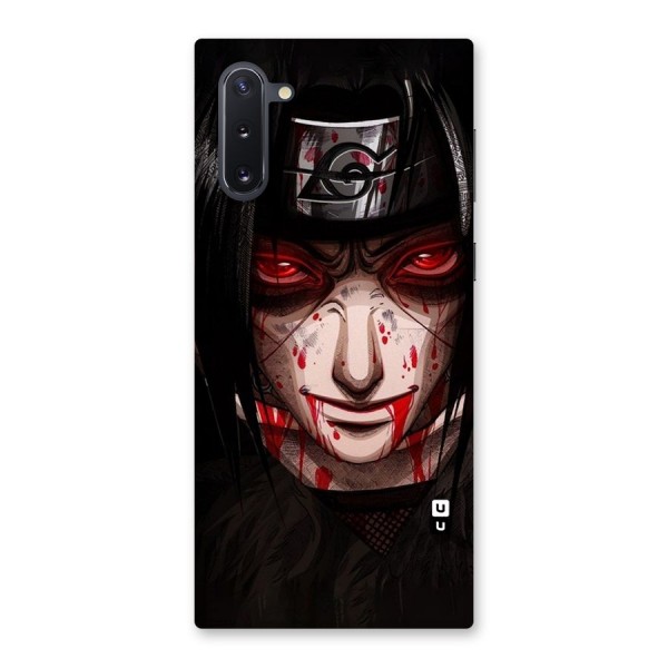 Itachi Uchiha Red Eyes Back Case for Galaxy Note 10