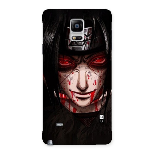 Itachi Uchiha Red Eyes Back Case for Galaxy Note 4