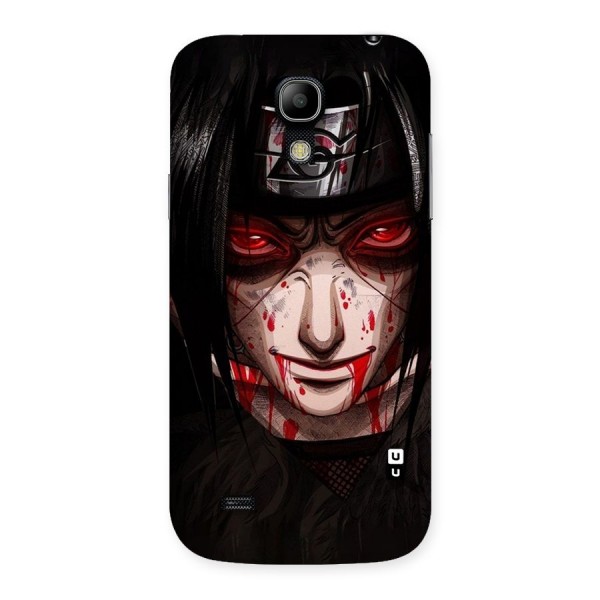 Itachi Uchiha Red Eyes Back Case for Galaxy S4 Mini