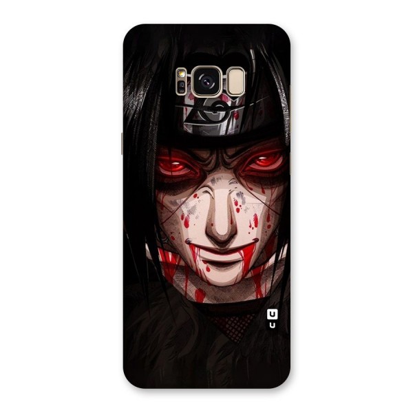 Itachi Uchiha Red Eyes Back Case for Galaxy S8 Plus