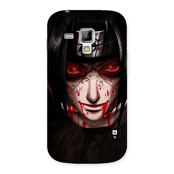 Itachi Uchiha Red Eyes Back Case for Galaxy S Duos