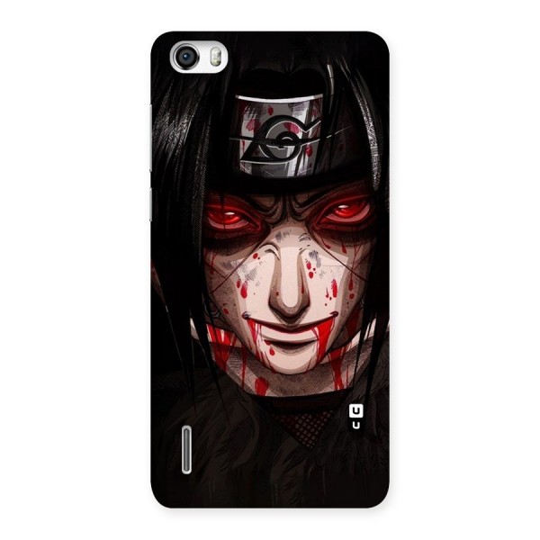 Itachi Uchiha Red Eyes Back Case for Honor 6