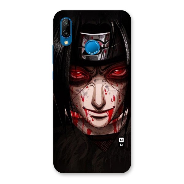 Itachi Uchiha Red Eyes Back Case for Huawei P20 Lite