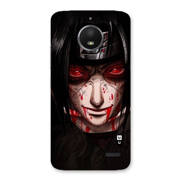 Itachi Uchiha Red Eyes Back Case for Moto E4