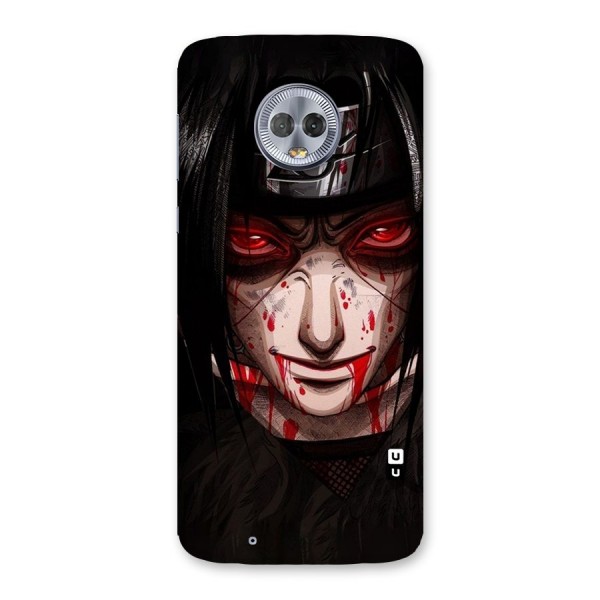 Itachi Uchiha Red Eyes Back Case for Moto G6