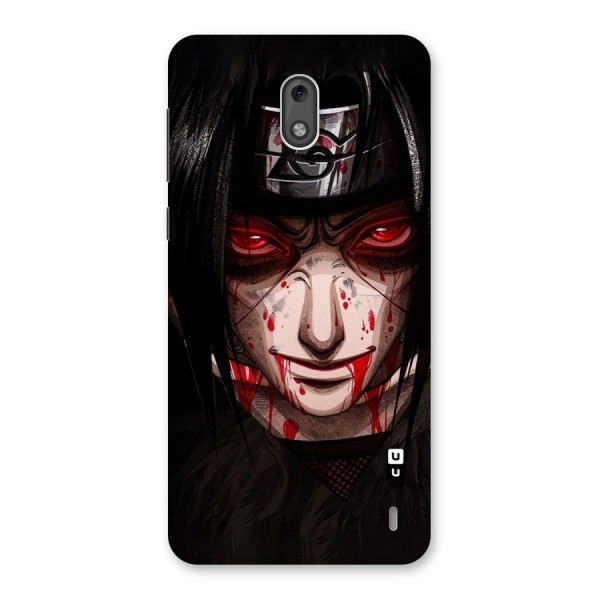 Itachi Uchiha Red Eyes Back Case for Nokia 2