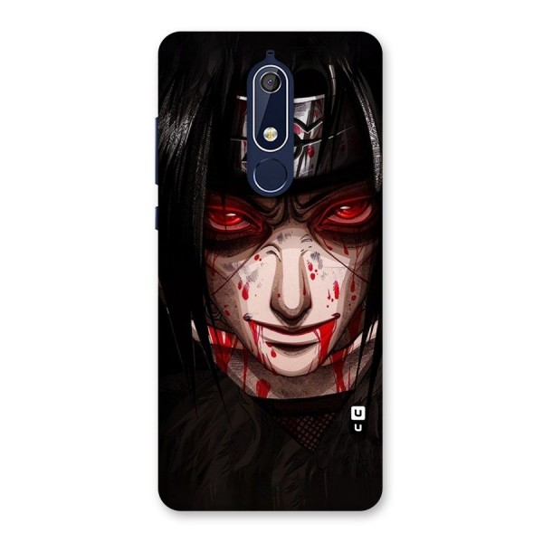 Itachi Uchiha Red Eyes Back Case for Nokia 5.1