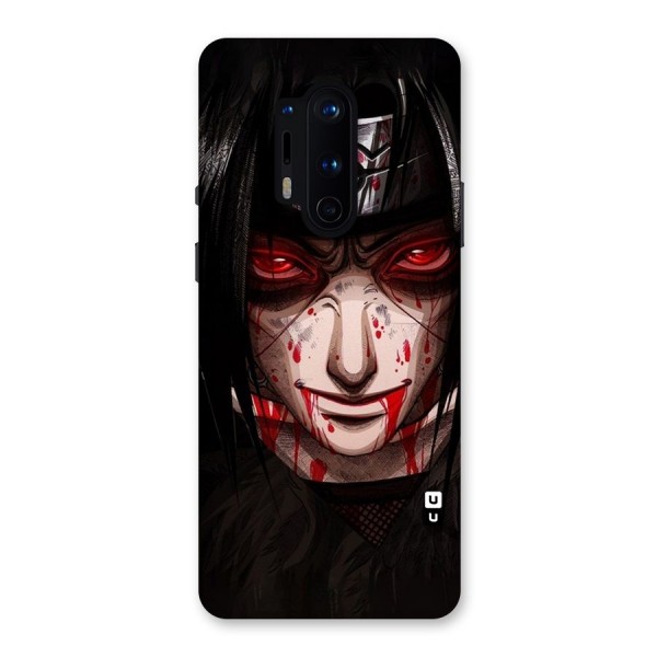 Itachi Uchiha Red Eyes Back Case for OnePlus 8 Pro