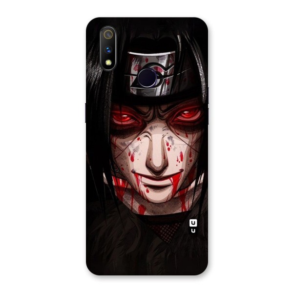 Itachi Uchiha Red Eyes Back Case for Realme 3 Pro