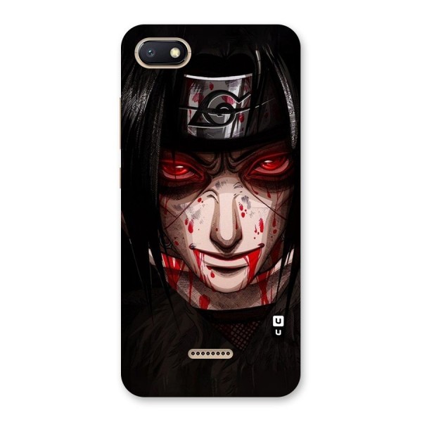 Itachi Uchiha Red Eyes Back Case for Redmi 6A