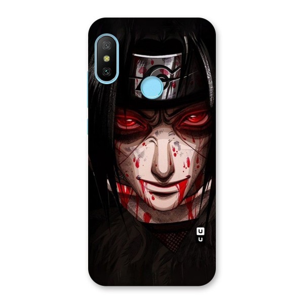 Itachi Uchiha Red Eyes Back Case for Redmi 6 Pro