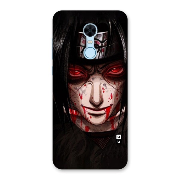 Itachi Uchiha Red Eyes Back Case for Redmi Note 5