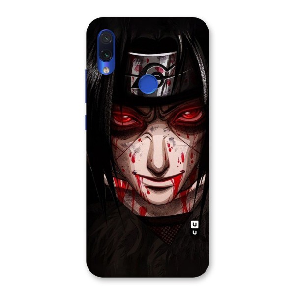 Itachi Uchiha Red Eyes Back Case for Redmi Note 7