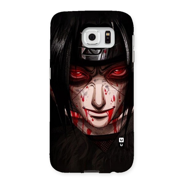 Itachi Uchiha Red Eyes Back Case for Samsung Galaxy S6