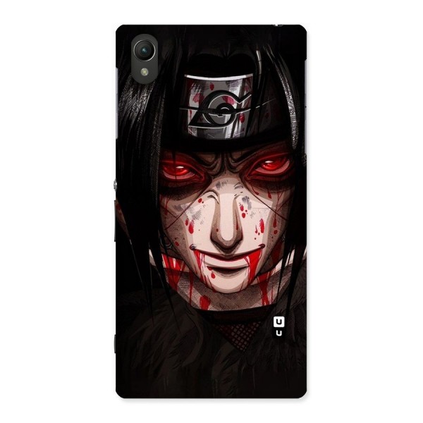 Itachi Uchiha Red Eyes Back Case for Sony Xperia Z1