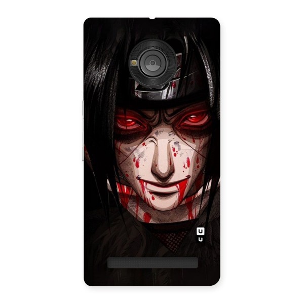 Itachi Uchiha Red Eyes Back Case for Yu Yuphoria