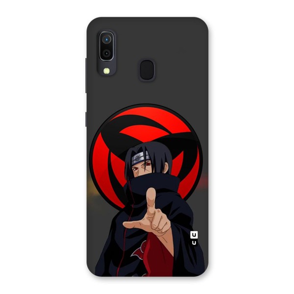 Itachi Uchiha With sharingan Back Case for Galaxy A20