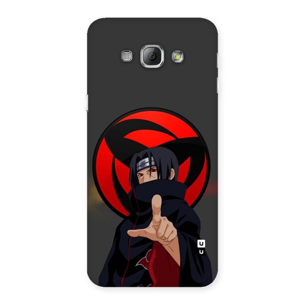 Itachi Uchiha With sharingan Back Case for Galaxy A8