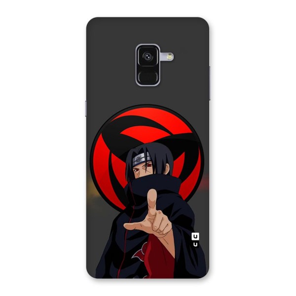 Itachi Uchiha With sharingan Back Case for Galaxy A8 Plus