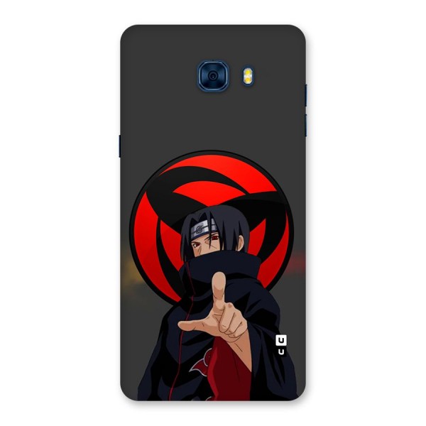 Itachi Uchiha With sharingan Back Case for Galaxy C7 Pro