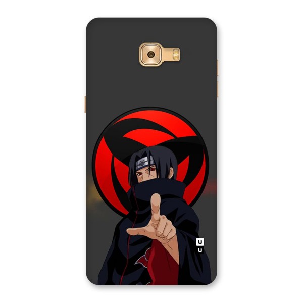 Itachi Uchiha With sharingan Back Case for Galaxy C9 Pro