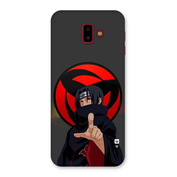 Itachi Uchiha With sharingan Back Case for Galaxy J6 Plus