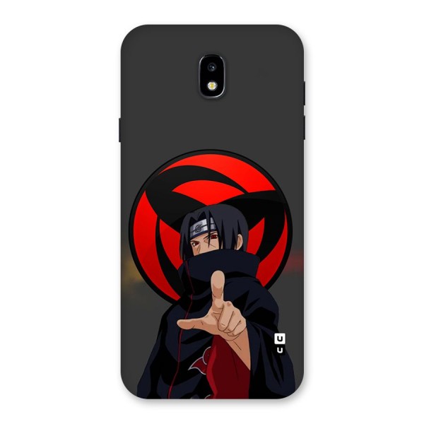 Itachi Uchiha With sharingan Back Case for Galaxy J7 Pro