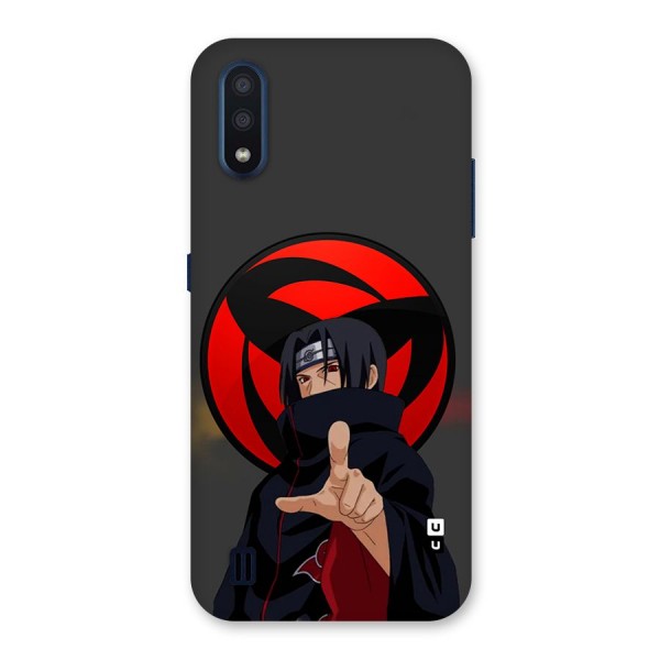 Itachi Uchiha With sharingan Back Case for Galaxy M01