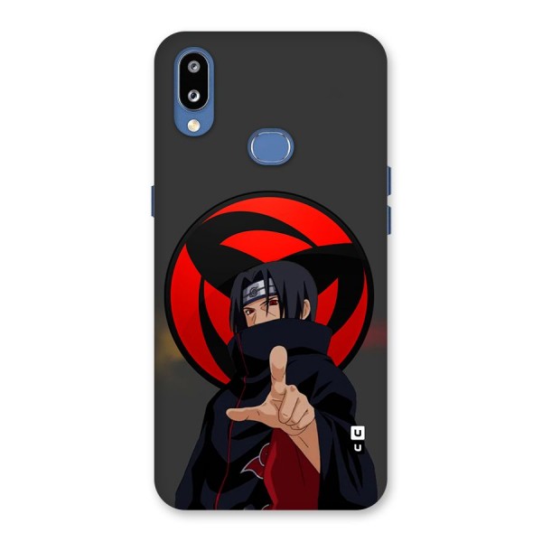 Itachi Uchiha With sharingan Back Case for Galaxy M01s