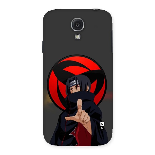 Itachi Uchiha With sharingan Back Case for Galaxy S4