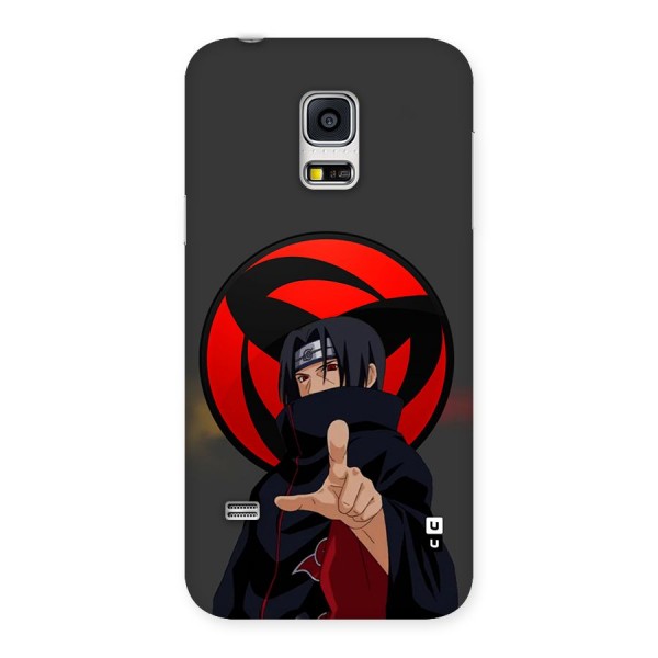 Itachi Uchiha With sharingan Back Case for Galaxy S5 Mini