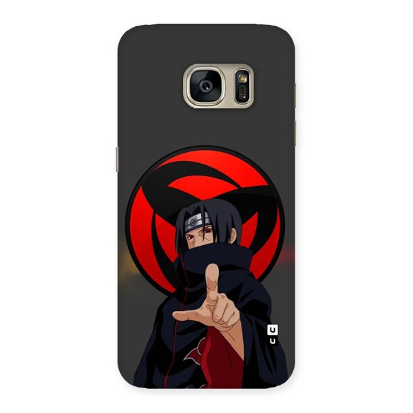 Itachi Uchiha With sharingan Back Case for Galaxy S7