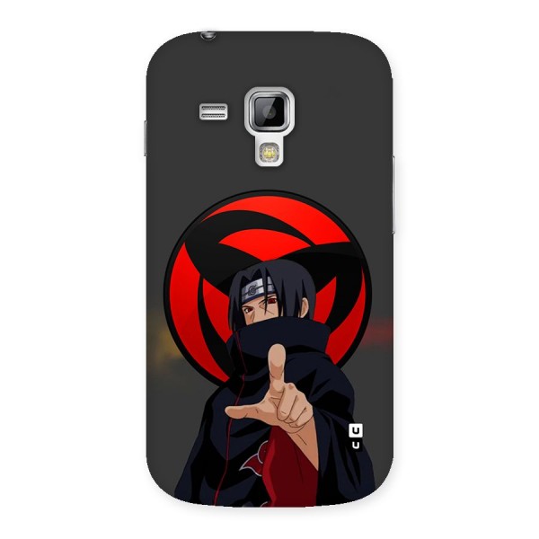 Itachi Uchiha With sharingan Back Case for Galaxy S Duos