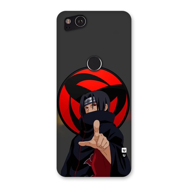 Itachi Uchiha With sharingan Back Case for Google Pixel 2