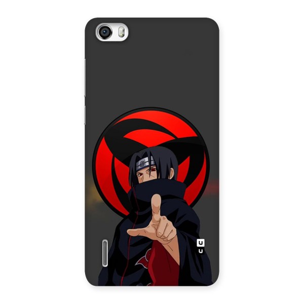 Itachi Uchiha With sharingan Back Case for Honor 6