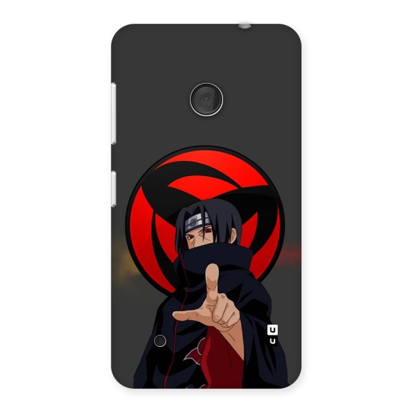 Itachi Uchiha With sharingan Back Case for Lumia 530