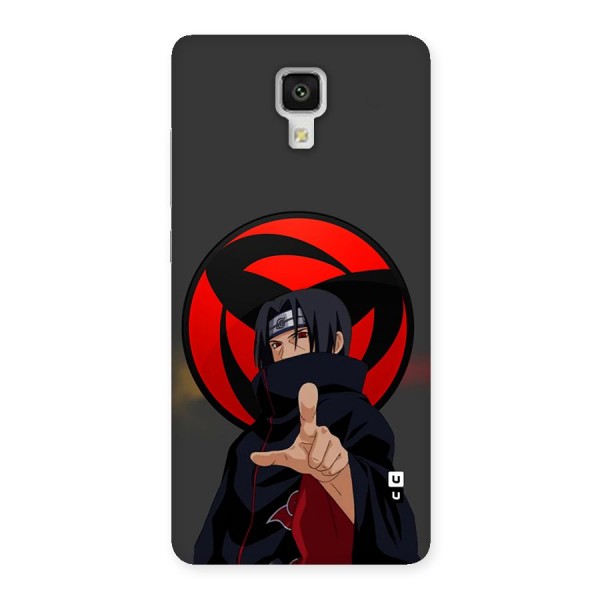 Itachi Uchiha With sharingan Back Case for Mi4