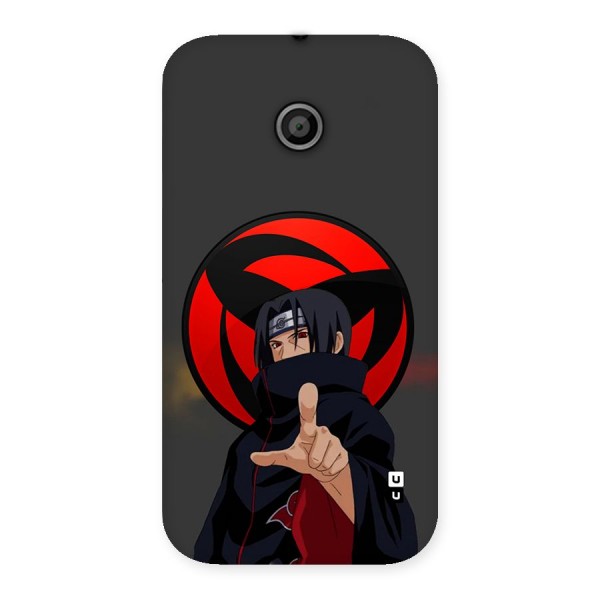 Itachi Uchiha With sharingan Back Case for Moto E