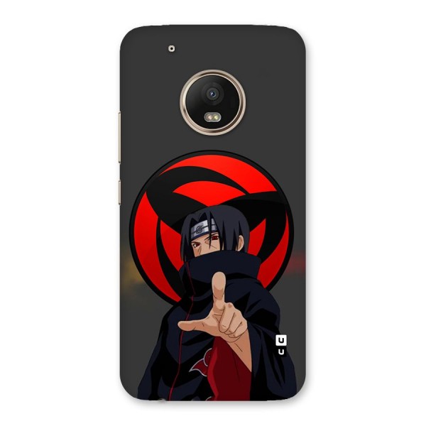 Itachi Uchiha With sharingan Back Case for Moto G5 Plus