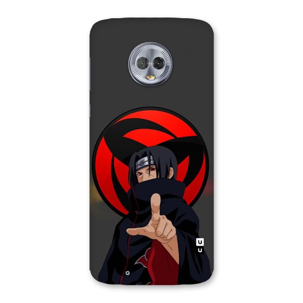 Itachi Uchiha With sharingan Back Case for Moto G6