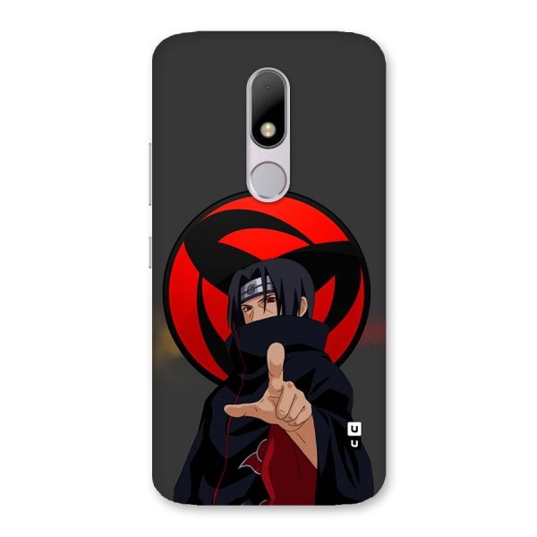 Itachi Uchiha With sharingan Back Case for Moto M