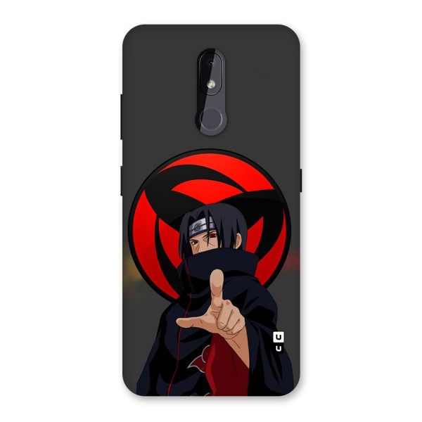 Itachi Uchiha With sharingan Back Case for Nokia 3.2