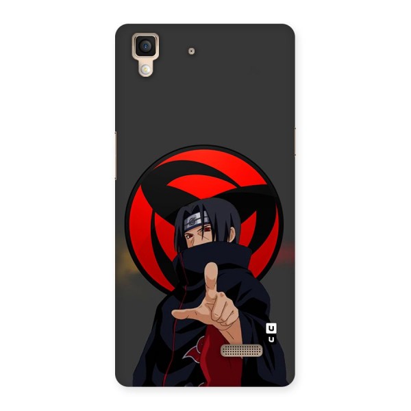 Itachi Uchiha With sharingan Back Case for Oppo R7